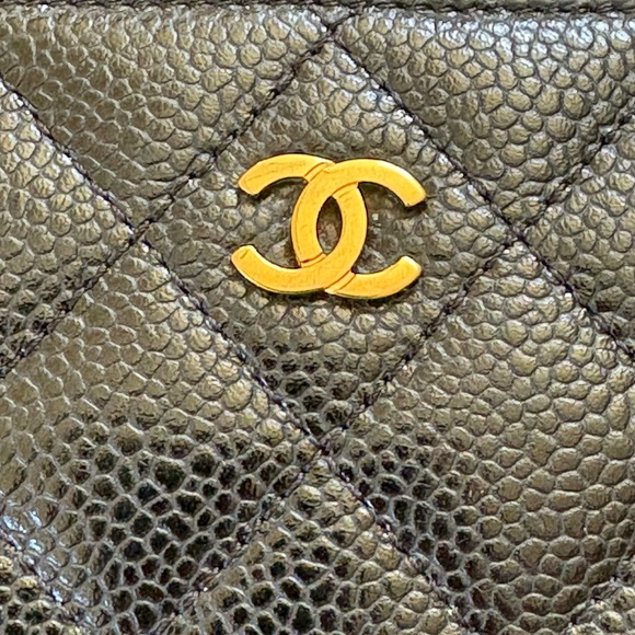 CHANEL Quilted Caviar Organizer Wallet - Picture 4 of 16